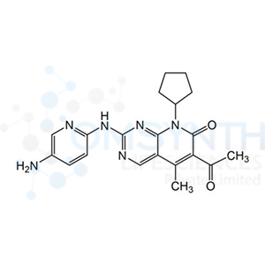 6-Acetyl-2-((5-aminopyridin-2-yl)amino)-8-cyclopentyl-5-methylpyrido[2,3-d]pyrimidin-7(8H)-one