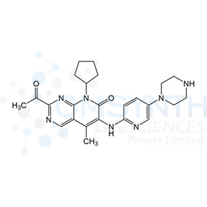 2-Acetyl-8-cyclopentyl-5-methyl-6-((5-(piperazin-1-yl)pyridin-2-yl)amino)pyrido[2,3-d]pyrimidin-7(8H)-one