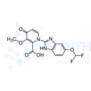1-(5-(Difluoromethoxy)-1H-benzo[d]imidazol-2-yl)-3-methoxy-4-oxo-1,4-dihydropyridine-2-carboxylic Acid