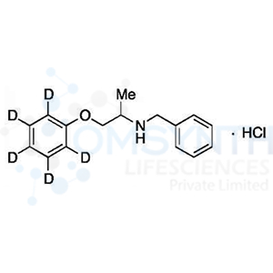 N-Benzyl-1-phenoxy-d5-propan-2-amine Hydrochloride