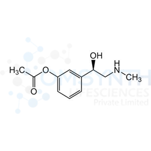(R)-3-(1-Hydroxy-2-(methylamino)ethyl)phenyl Acetate