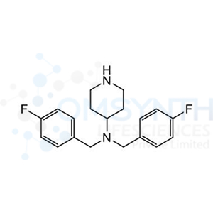 N,N-bis[(4-Fluorophenyl)methyl]piperidin-4-amine