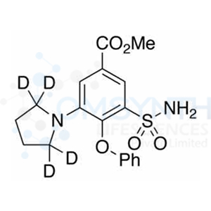Piretanide-d4 Methyl Ester (Major)