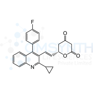 (S,E)-6-(2-(2-Cyclopropyl-4-(4-fluorophenyl)quinolin-3-yl)vinyl)dihydro-2H-pyran-2,4(3H)-dione