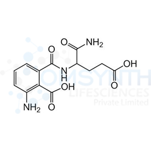 2-Amino-6-((1-amino-4-carboxy-1-oxobutan-2-yl)carbamoyl)benzoic Acid