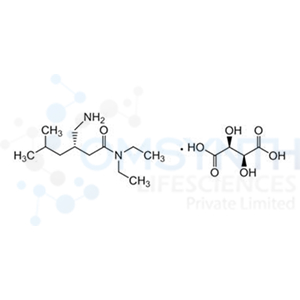 (S)-3-(Aminomethyl)-N,N-diethyl-5-methylhexanamide (2S,3S)-2,3-dihydroxysuccinate