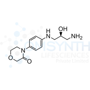 (S)-4-(4-((3-Amino-2-hydroxypropyl)amino)phenyl)morpholin-3-one
