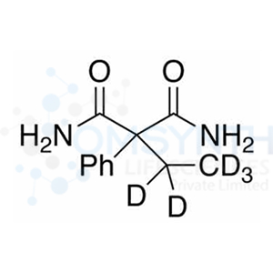 2-Ethyl-2-phenylmalonamide-d5