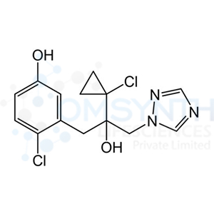 4-Chloro-3-(2-(1-chlorocyclopropyl)-2-hydroxy-3-(1H-1,2,4-triazol-1-yl)propyl)phenol