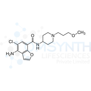 4-Amino-5-chloro-N-(1-(3-methoxypropyl)piperidin-4-yl)benzofuran-7-carboxamide