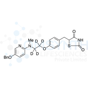 5-Benzyloxy Rosiglitazone-d4