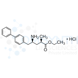 (2R,4S)-4-Amino-5-(biphenyl-4-yl)-2-methylpentanoic Acid Ethyl Ester Hydrochloride