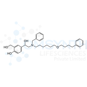 4-(2-(Benzyl(6-(4-phenylbutoxy)hexyl)amino)-1-hydroxyethyl)-2-(hydroxymethyl)phenol