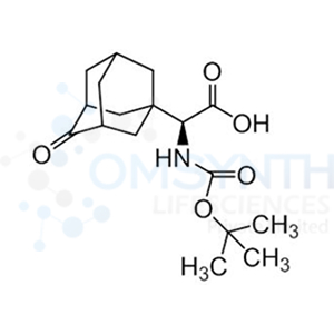 (S)-2-((tert-Butoxycarbonyl)amino)-2-((1s,3R,5S,7R)-4-oxoadamantan-1-yl)acetic Acid
