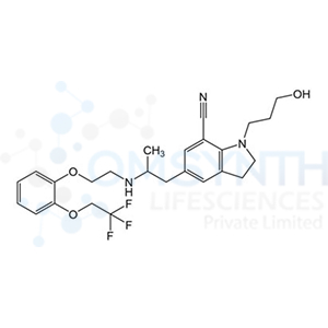 Silodosin Nitrile Impurity (Racemic)