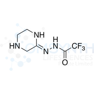 N-[(2Z)-Piperazin-2-ylidene]-2,2,2-trifluoroacetohydrazide