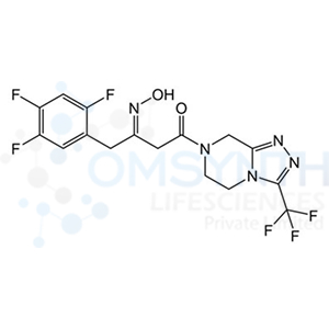 (Z)-3-(Hydroxyimino)-1-(3-(trifluoromethyl)-5,6-dihydro-[1,2,4]triazolo[4,3-a]pyrazin-7(8H)-yl)-4-(2,4,5-trifluorophenyl)butan-1-one