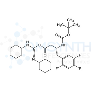 (R)-(R)-3-((tert-Butoxycarbonyl)amino)-4-(2,4,5-trifluorophenyl)butanoic N,N'-dicyclohexylcarbamimidic anhydride