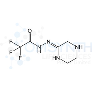 (Z)-2,2,2-Trifluoro-N'-(piperazin-2-ylidene)acetohydrazide