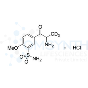 2-Amino-1-(4'-methoxy-3'-sulfonamidophenyl)-2-propanone-d3 Hydrochloride