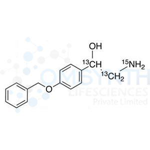 2-Amino-1-(4'-benzyloxyphenyl)ethanol-13C2,15N