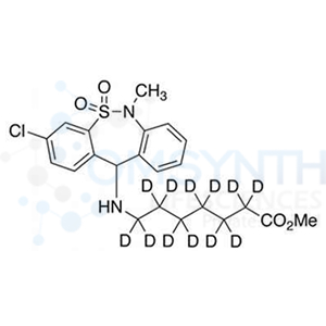 Tianeptine-d12 Methyl Ester