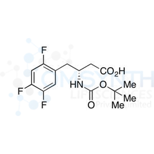 (R)-Sitagliptin N-Boc-Acid Impurity
