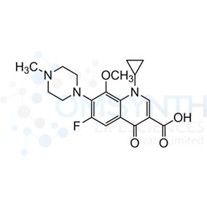 N-Methyl Piperizene derivative of Moxifloxacin