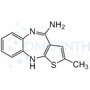 4-Amino-2-methyl-10H-thieno[2,3-b][1,5]-benzodiazapine
