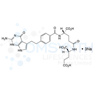 Pemetrexed Disodium Heptahydrate - Impurity D (Trisodium Salt)