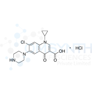 Ciprofloxacin Hydrochloride - Impurity D (Hydrochloride Salt)