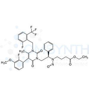 Elagolix Ethyl Ester Nitroso Impurity