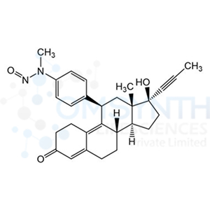 N-Nitroso N-Desmethyl Mifepristone