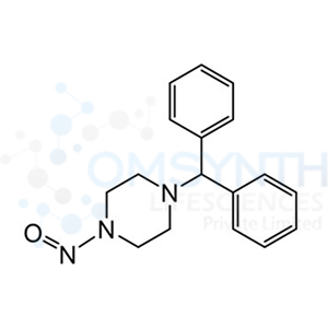 (Z)-1-(diphenylmethyl)-4-nitrosopiperazine