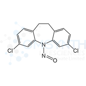 3,7-Dichloro-5-nitroso-10,11-dihydro-5H dibenzo[b,f]azepine