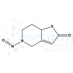 5-Nitroso-5,6,7,7a-tetrahydrothieno[3,2-c]pyridin-2(4H)-one